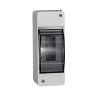 Навісний щит IEK КМПн 2/2 на 2 модулі з прозорою кришкою IP30 (MKP42-N-02-30-20-U)