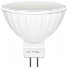 Світлодіодна лампа GLOBAL MR16 5W яскраве світло 4100K 220V GU5.3 (1-GBL-114)