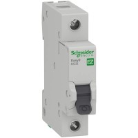 Автоматический выключатель Schneider Electric Easy9 4.5 kA 1Р 6 А тип C (EZ9F34106)