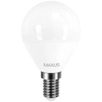 Світлодіодна лампа MAXUS G45 F 4W яскраве світло 4100K 220V E14 (1-LED-5412)