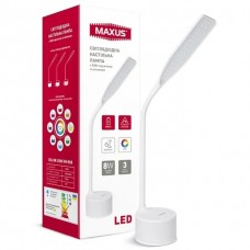 Настільна лампа MAXUS DKL 8W 4100K WH RGB (1-MAX-DKL-001-03)
