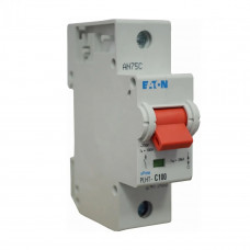 Автоматический выключатель Eaton PLHT 1p 100А тип C 20кА (247988)