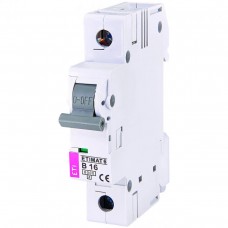 Автоматический выключатель ETI ETIMAT 6 1p 16А тип B 6кА (2111516)