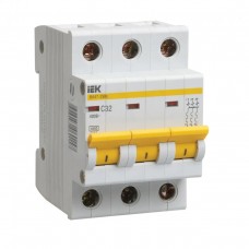 Автоматический выключатель IEK ВА47-29M 3p 16А тип C 4,5кА (MVA21-3-016-C)