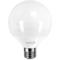 Світлодіодна лампа MAXUS G95 12W яскраве світло 4100K 220V E27 (1-LED-902)