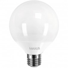 Светодиодная лампа MAXUS G95 12W яркий свет 4100K 220V E27 (1-LED-902)