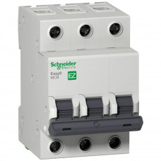 Автоматичний вимикач Schneider Electric Easy9 4.5 kA 3Р 50 А тип C (EZ9F34350)