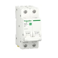 Автоматичний вимикач Schneider Electric Resi9 6kA 2P 6A тип В (R9F02206)