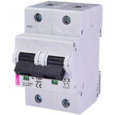 Автоматичний вимикач ETI ETIMAT 10 2p 100А тип C 20кА (2133732)