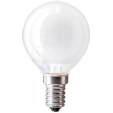 Лампа накаливания шар Osram P45 40Вт E14 матовая (4008321411471)