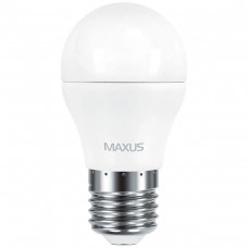 Светодиодная лампа MAXUS G45 6W яркий свет 4100K 220V E27 (1-LED-542)