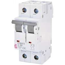 Автоматичний вимикач ETI ETIMAT 6 2p С 50А 6kA (2143521)