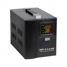 Стабілізатор напруги IEK Home СНР1-0-2 кВА (IVS20-1-02000)