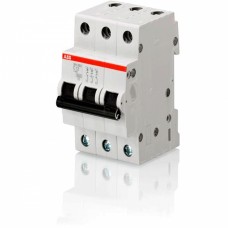 Автоматичний вимикач ABB SH203 3p 63А тип C 6кА (2CDS213001R0634)