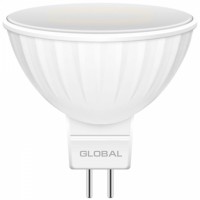 Світлодіодна лампа GLOBAL MR16 5W тепле світло 3000K 220V GU5.3 (1-GBL-113)