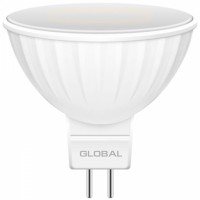 Светодиодная лампа GLOBAL MR16 5W теплый свет 3000K 220V GU5.3 (1-GBL-113)