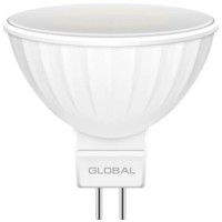 Світлодіодна лампа GLOBAL MR16 3W яскраве світло 4100K 220V GU5.3 (1-GBL-112)