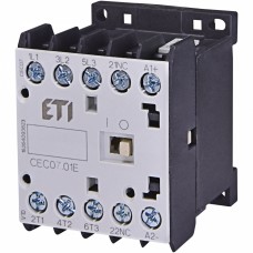 Контактор мініатюрний ETI CEC07.01-230V-50/60Hz (4641060)