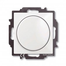 Светорегулятор поворотный АВВ Basic55 Белый (2251 UCGL-92-507)
