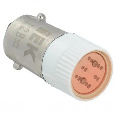 Лампа сигнальна змінна IEK червона матриця 12В AC/DC (BMS10-012-K04)