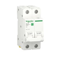 Автоматический выключатель Schneider Electric Resi9 6kA 2P 6A тип C (R9F12206)