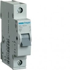 Автоматичний вимикач Hager 1p 50А тип C 6кА (MC150A)