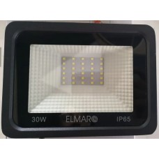 Прожектор светодиодный Elmar 30Вт 6400К 2850Лм IP65 черный (LFLT.68.30.6400.IP65)
