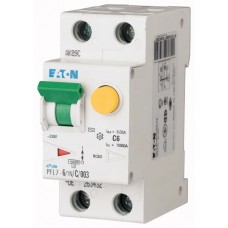 Диференціальний автомат EATON PFL7-6/1N/C/003 (263432)