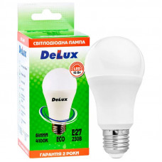 Світлодіодна лампа DELUX BL 60 15 Вт 4100K 220В E27 (90011752)