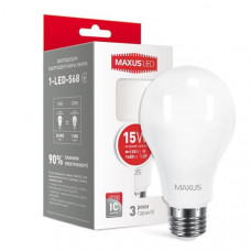 Лампа світлодіодна Maxus A70 15W 4100K E27 (1-LED-568-01)