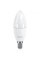 Світлодіодна лампа MAXUS C37 6W яскраве світло 4100K 220V E14 (1-LED-534)