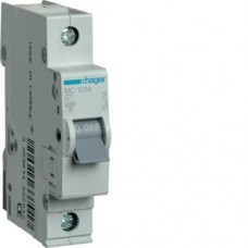 Автоматичний вимикач Hager 1p 1А тип C 6кА (MC101A)