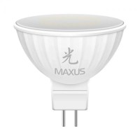 Світлодіодна лампа MAXUS SAKURA MR16 4W тепле світло 3000K 220V GU5.3 AP (1-LED-405-01)