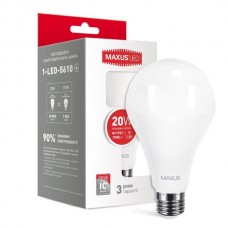 Лампа светодиодная Maxus A80 20W 4100K E27 (1-LED-5610-01)