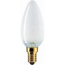 Лампа накаливания свеча Philips B35 25W Е14 матовая (921486644298)
