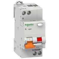 Дифференциальный автомат Schneider Electric АД63 2p C 25A 300mA Домовой (11471)