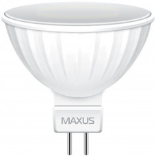 Светодиодная лампа MAXUS MR16 3W яркий свет 4100K 220V GU5.3 AP (1-LED-510)