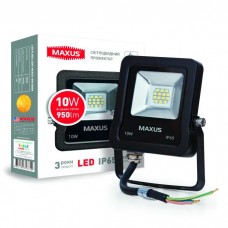 Прожектор MAXUS LED FLOOD LIGHT 10W 5000K (1-MAX-01-LFL-1050)