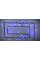Гірлянда зовнішня DELUX STRING 100 LED нитка 10m (2x5m) 20 flash синій/чорний IP44 EN (90012976)